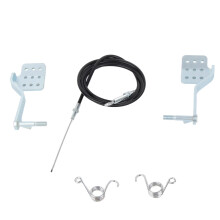 Upgrade Cable For Go Kart Brake Throttle Pedals Smooth And Responsive Control Durable Steel Rust Resistant Galvanized Surface Anti Slip Surface