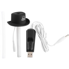 Kompakt bildiffuser, USB-oppladbar luftfukter, praktisk ultralydaromaterapidiffuser for reise, kontor, hjem - bærbar og miljøvennlig