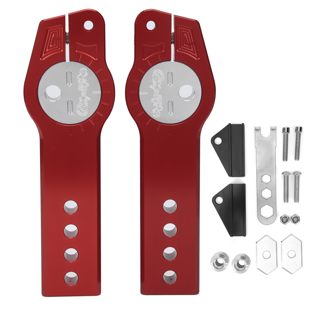 Rear Fork Expandable Control Shifter Improve Vehicle Handling High Strength Durability Sturdy Aluminum Alloy Rear Fork Extension Device Smooth Riding 9138057732801