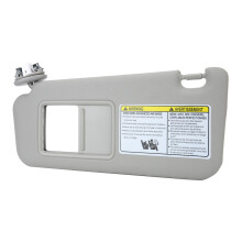 Parasolar pentru partea șoferului, cu oglindă iluminată încorporată, ușor de instalat, fără găurire, material de înaltă calitate, plastic