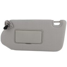 Pare-soleil pour Nissan Altima 2013-2018, gris, côté conducteur, avec miroir et éclairage de courtoisie, sans toit ouvrant, moulage de haute