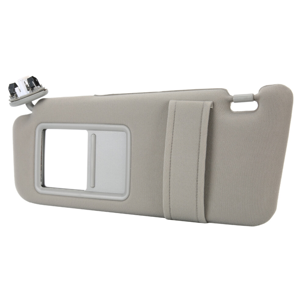 Easy To Install Sun Visor For 2007-2011 Toyota Camry, Driver Side Replacement With Built-In Mirror, Dur Construction For Vehicles Without Sunroof, 9190834443225