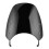 Motorcycle Windshield Universal Wind Deflector Windscreen Front Airflow Direction Control ABS Plastic Construction For Rider Safety With Adjustable 2