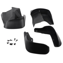 Para-lamas para todas as condições climáticas para Honda Civic 1996-2000, protetores contra respingos dianteiros e traseiros com construção