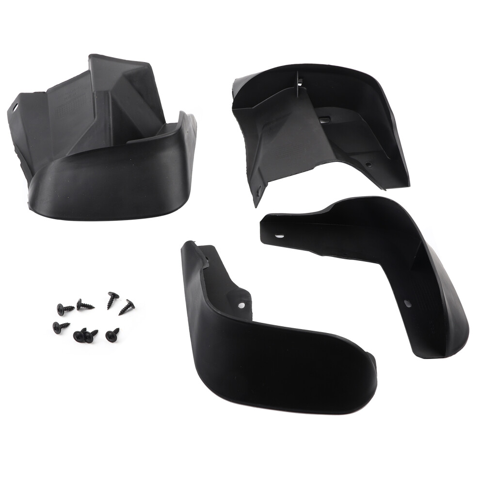 Front And Rear Mud Flaps For Honda Civic 1996-2000, Mud Guards With Oe Replacement Molded Design, Pre-Drilled Direct-Fit Installation, Heavy-Duty 9464372921775