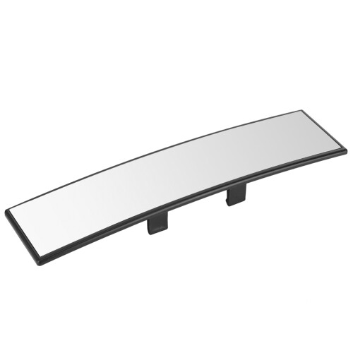 Easy To Install Rearview Mirror Uni Wide Angle Car Mirror Panoramic Rearview Mirror Flat Wider View More Safer Eliminate Distortion High-Quality 1