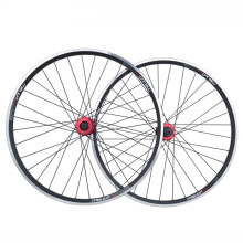 26 Inch Wheelset Disc Brake And V Brake Compatible Aluminum Alloy Rim Set 32H Bearing Hubs Quick Release