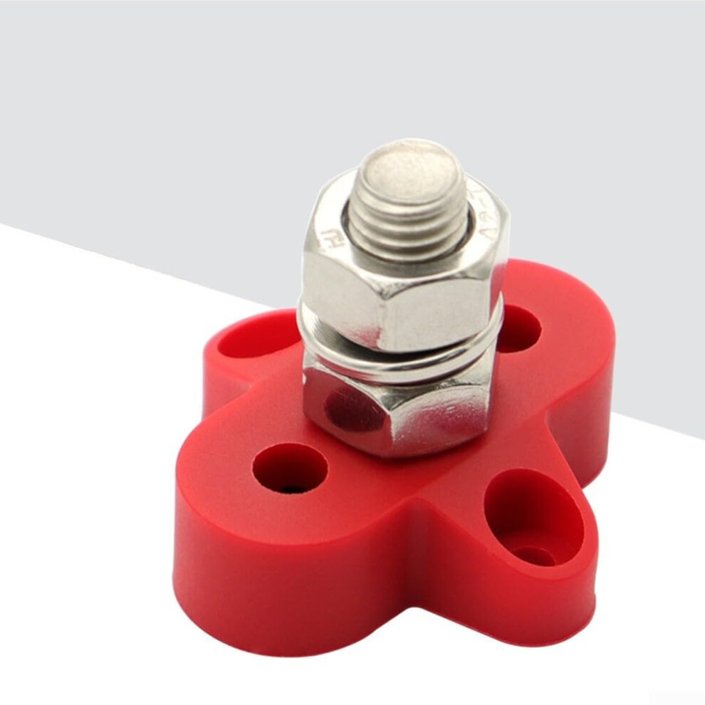 Or Automotive Marine Busbar Power Distribution Post 300A Rated M8 Thread For Boats And Caravans Red/Black 9189345942280