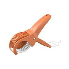 Banana Slicer Banana Cutter for Even Slices,Easy and Safe-Red