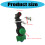 Fan Shape Clamps On Sprays Nozzle Corrosion Resistant 3