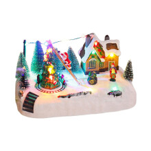 Kids Friendly Musical Christmas Decoration Resin Materials-B