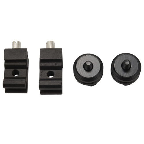 Hot Shoe Mount Adapter 4 Pack Combo, Cold Shoe Mount Adapter, 1/4 Inch Thread, DSLR Camera Flash Mounts