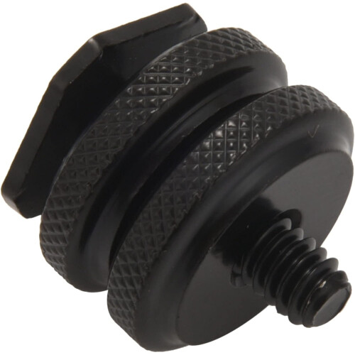 Hot Shoe Mount Adapter 4 Pack Combo, Cold Shoe Mount Adapter, 1/4 Inch Thread, DSLR Camera Flash Mounts 2