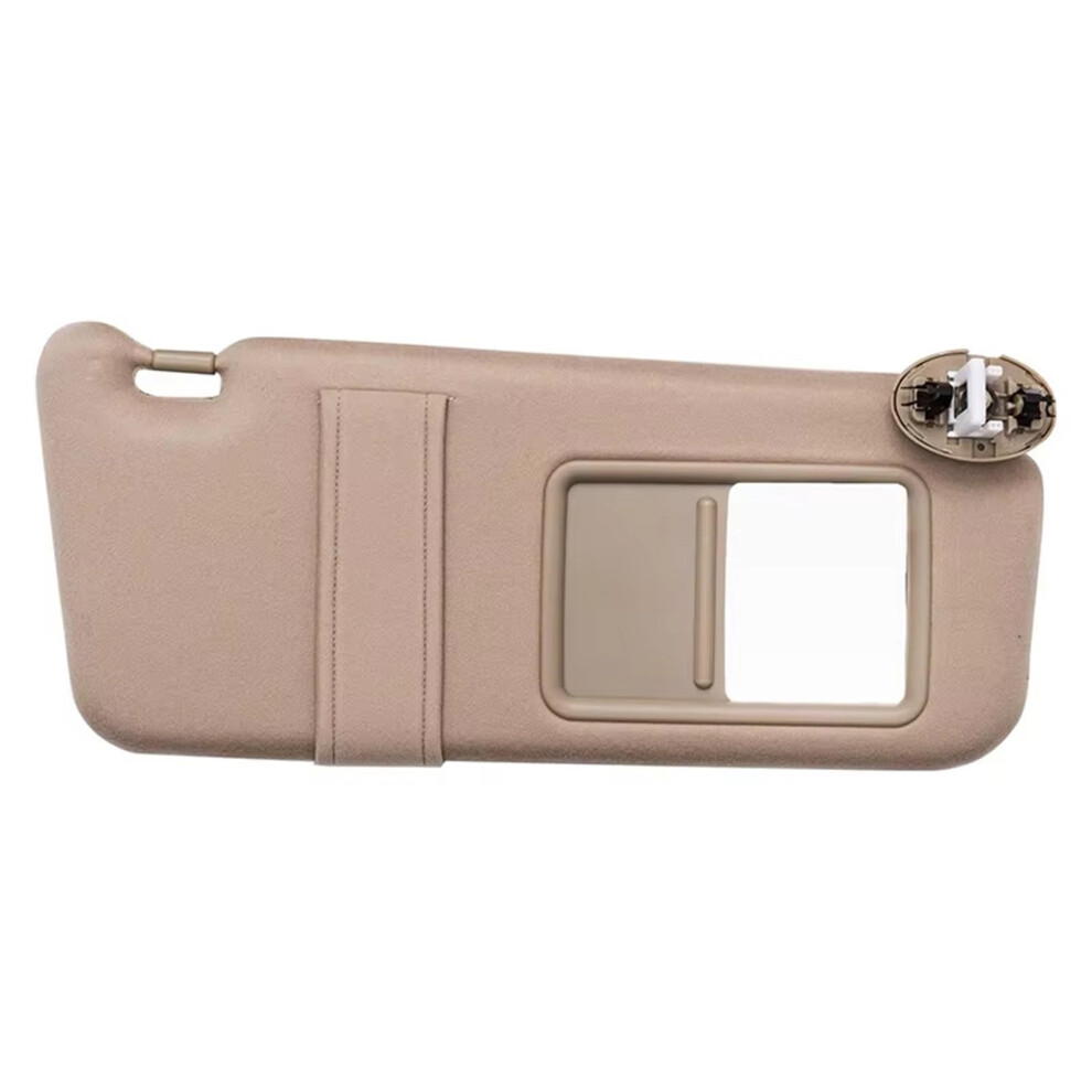 Car Interior Sun Visor With For Toyota Camry 20072011 Left Right Driver Side 7432006800B0 7431006770B0 Light/Beige 9189345942594