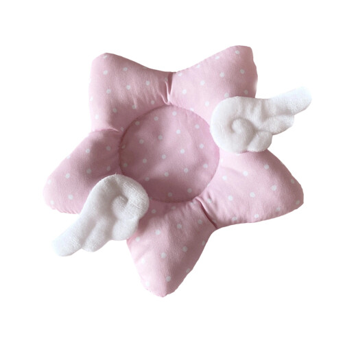 Thickened Heat Resistant Cup Coaster Blue Pink Dot Star Wing-PK