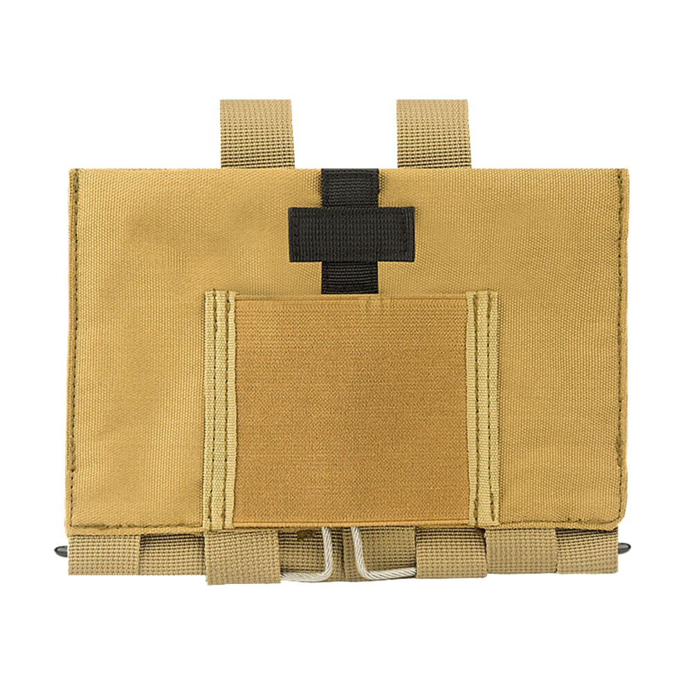 Brown Tactical Molle Medical Pouch Ifak First Aid Kit Bag Oxford Cloth Survival Trauma Emt Wolf
