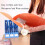 A3 Display Book 30Pocket Presentation Folder For Artwork Portfolio, 2Pack Blue And Orange 5