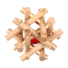 Wooden Brain Teaser for Adults Intelligent Puzzle Game for ProblemSolving Skills and Creativity, Ideal for Family Activities and Interactive Play