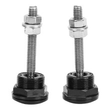(As show, One size) 2Pcs Universal Hood Pin Bonnet Lock Quick Release Push Button Bumper Clip Latches22mm/0.9in