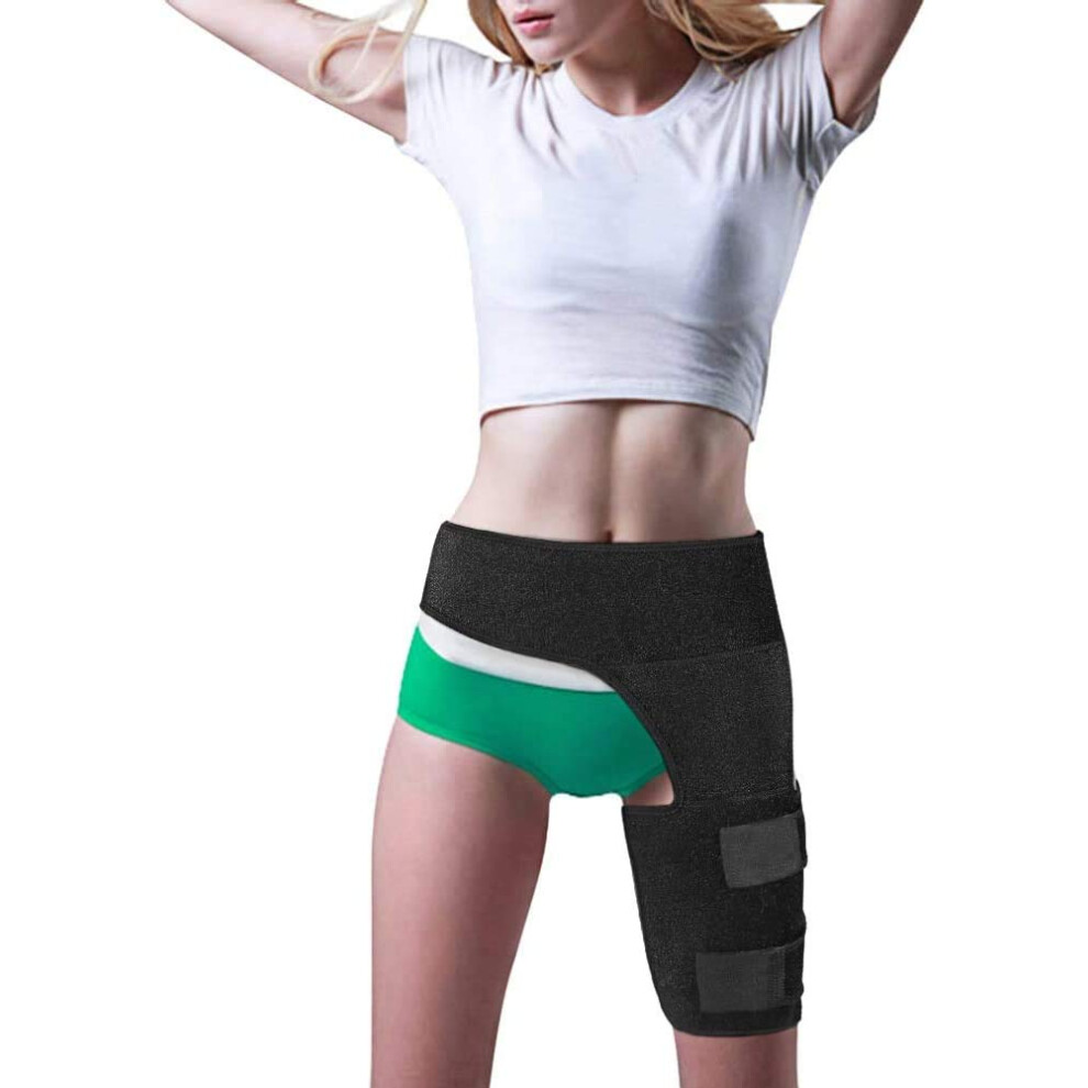 Adjustable thigh support, hip splint, restore compression pain, relieve injury support.