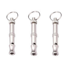 Ultrasonic Dog Whistle Supersonic Whistle Dog Whistle Adjustable 3 Pack Silver