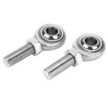 (As show, One size) 2pcs CMR8 Rod End Heim Joint 1/2in 1/2in20 RH Male Thread Universal for Car Motorcycle ATV Ship