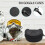 Ski goggle case made of EVA box  Waterproof, shockproof shell  Hard EVA protective case 3