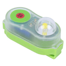(As show, One size) Life Jacket Light Lamp LED Lithium JHYD I Seawater Self Lighting Life Saving Flashlight Conspicuous Attract Light Lamp(Cyan )