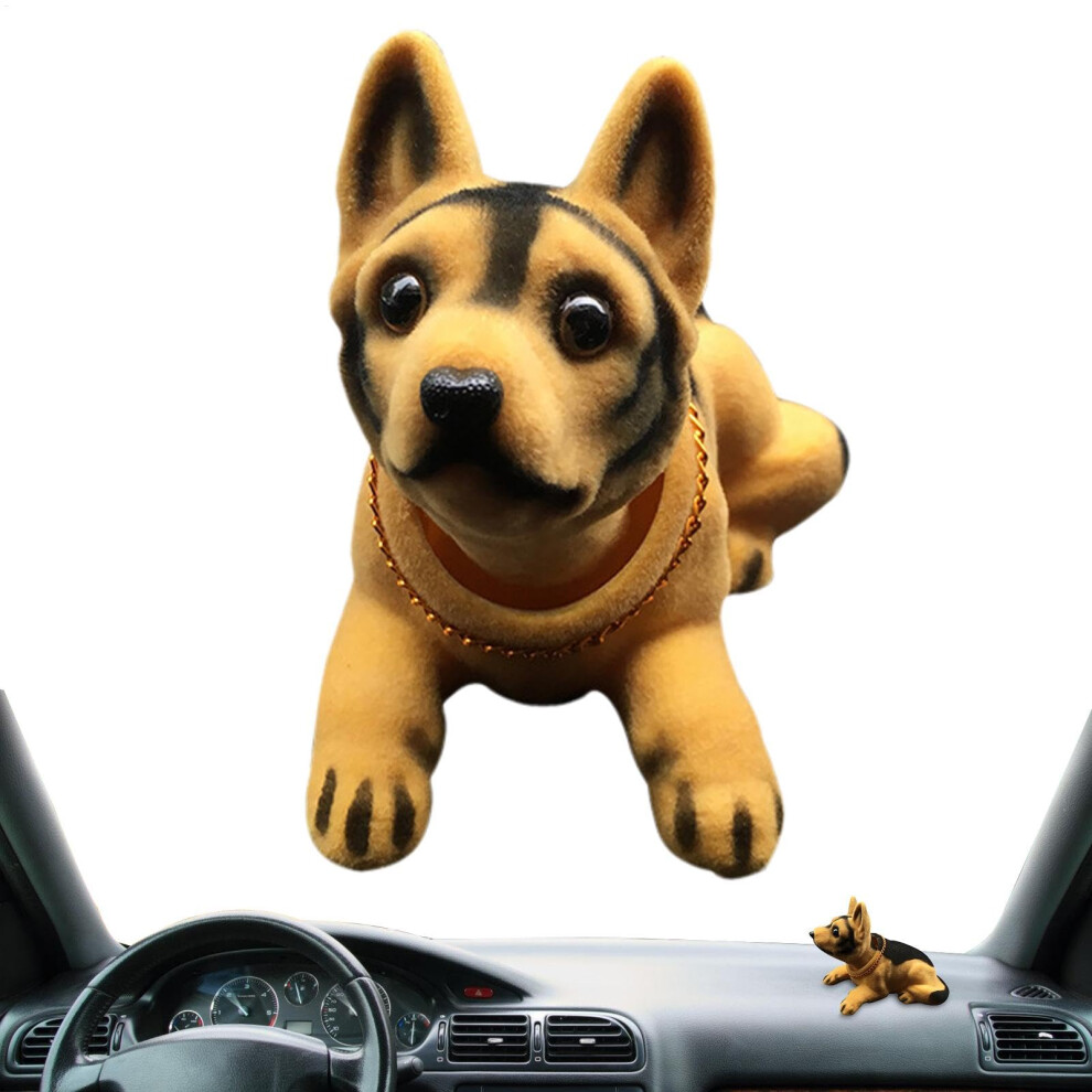 Dashboard Dogs Bobble Head Car Ornaments Shaking Head Collectible Figures Cute Car Decoration Resin Dashboard Ornament Car Interior Accessories 9412369900906