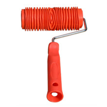 Rubber Wood Grain Knurling Tool Wooden Pattern Roller Brush with DIY Simulation Wallpaper Accessories Wood Pattern Painting Roller