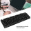 Teclado mecánico con cable de 104 teclas, iluminación multicolor 8