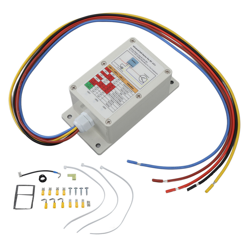 Air Conditioner Soft Starter For Rvs Reduce Starting Current And Ensure Smooth Operation Integrated Overload Protection Supports Modified Sine Wave 9190834865546