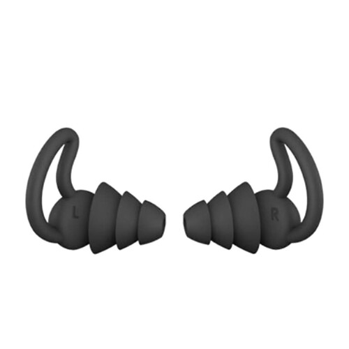 Earplugs for Sleeping NoiseCancelling Silicone, Reusable, for Work and Study, 1 Pair