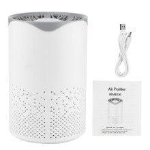 Air Purifier with UV Light Feature & Activated Carbon Filter, High Tech Control for Restaurants Stores, Suitable for Hotel Club Study Bedroom