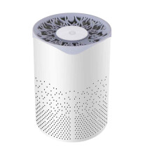 Desktop Air Purifier for Clean Air, Silent 360 Circulation Ventilation with One-Button Control, Compact Design Air Filtering Installations for