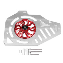 Osłona maski chłodnicy z aluminium, osłona silnika, CNC, wytrzymały materiał, ulepszenie motocykla, długa żywotność, ochrona silnika, rynek