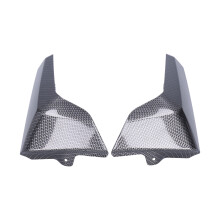 Nmax Leg Shield Covers Lightweight Stylish Carbon Fiber Look Fairings High Quality Plastic Oxidation Resistant And Sturdy Direct Replacement Fit For