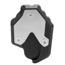 Piastra di estensione del cavalletto laterale in alluminio CNC, rialzo per cavalletto da moto con caratteristiche di parcheggio più stabili, lega di