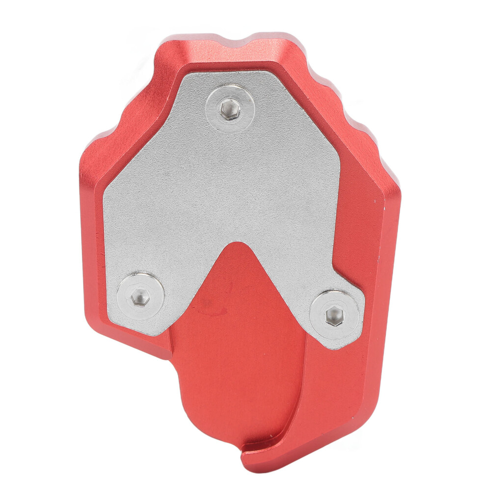 Side Stand Extension Plate Cnc Aluminum Kickstand Enlarger Motorcycle Kickstand Pad With More Stable Parking Features Aluminum Alloy Corrosion 9437117606060