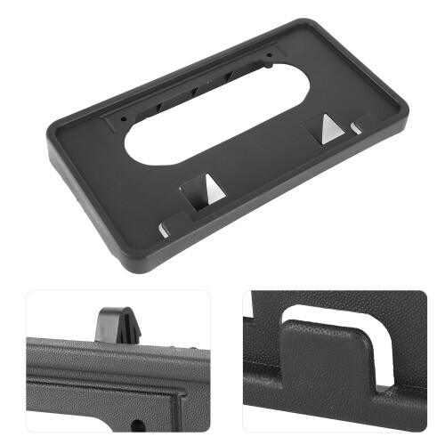 Support de plaque d'immatriculation de remplacement à montage direct, conception robuste et durable, compatible avec Ford F150 2009-2014 (non 2