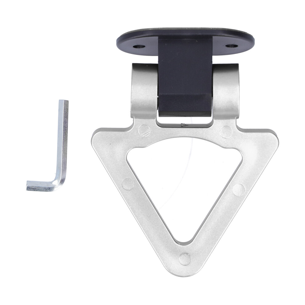 V Shape Car Tow Hook Decor Sticker, Dur Mat Improves Car Grade Trailer Hook For Auto Bumper, Uni Exterior Accs With Racing Style And Strong Color 9190834444451