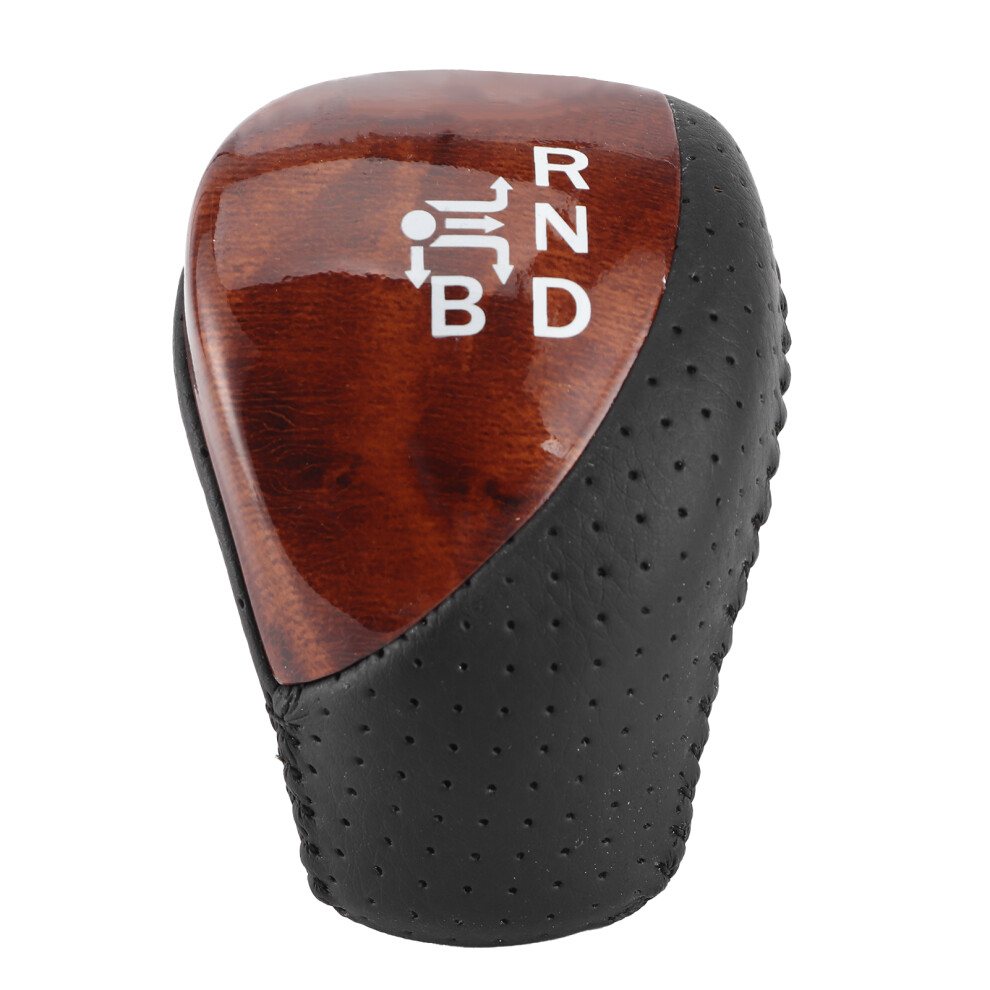 Pu Leather Gear Shift Knob Stable Performance Wear Resistant Car Interior Upgrade Manual Transmission Ergonomically Designed Uni Fitment Easy Install 9190834444550