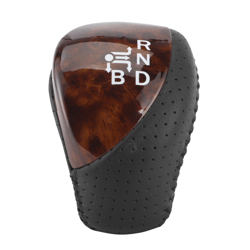 Pu Leather Gear Shift Knob Stable Performance Wear Resistant Car Interior Upgrade Manual Transmission Ergonomically Designed Uni Fitment Easy Install 9190834444543