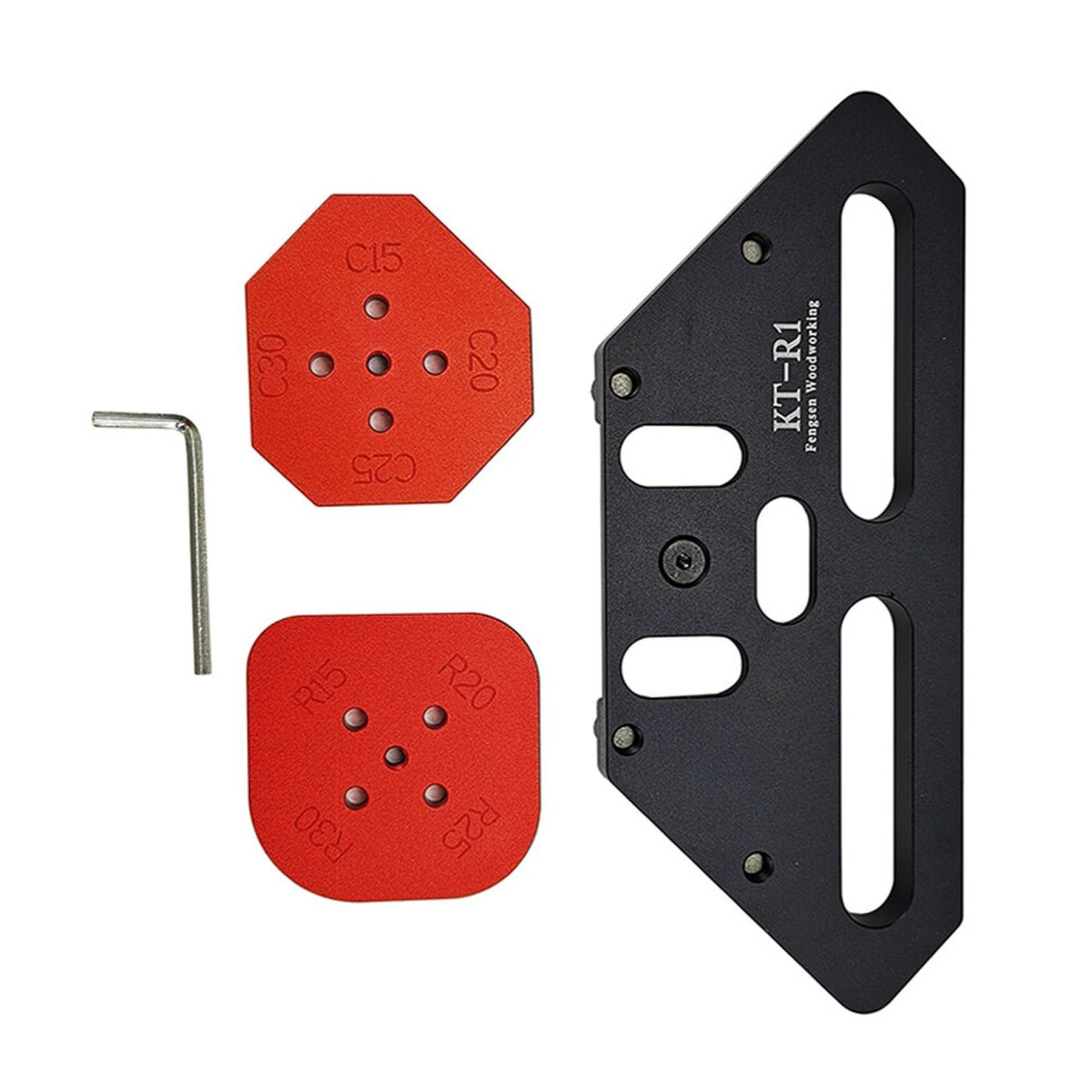 Positioning Template For Wooden Bows, Precise Cutting Guidance, Durable, Aluminum For Smooth Curves 9412369902023