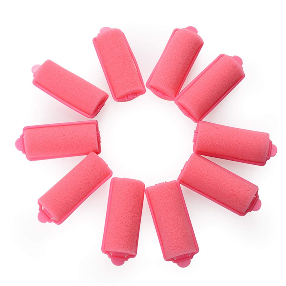Hair Rollers With Clips, 24Piece Soft Sponge Hair Curlers For Night Sleep Wave Styling, Hairdressing Salon Tools