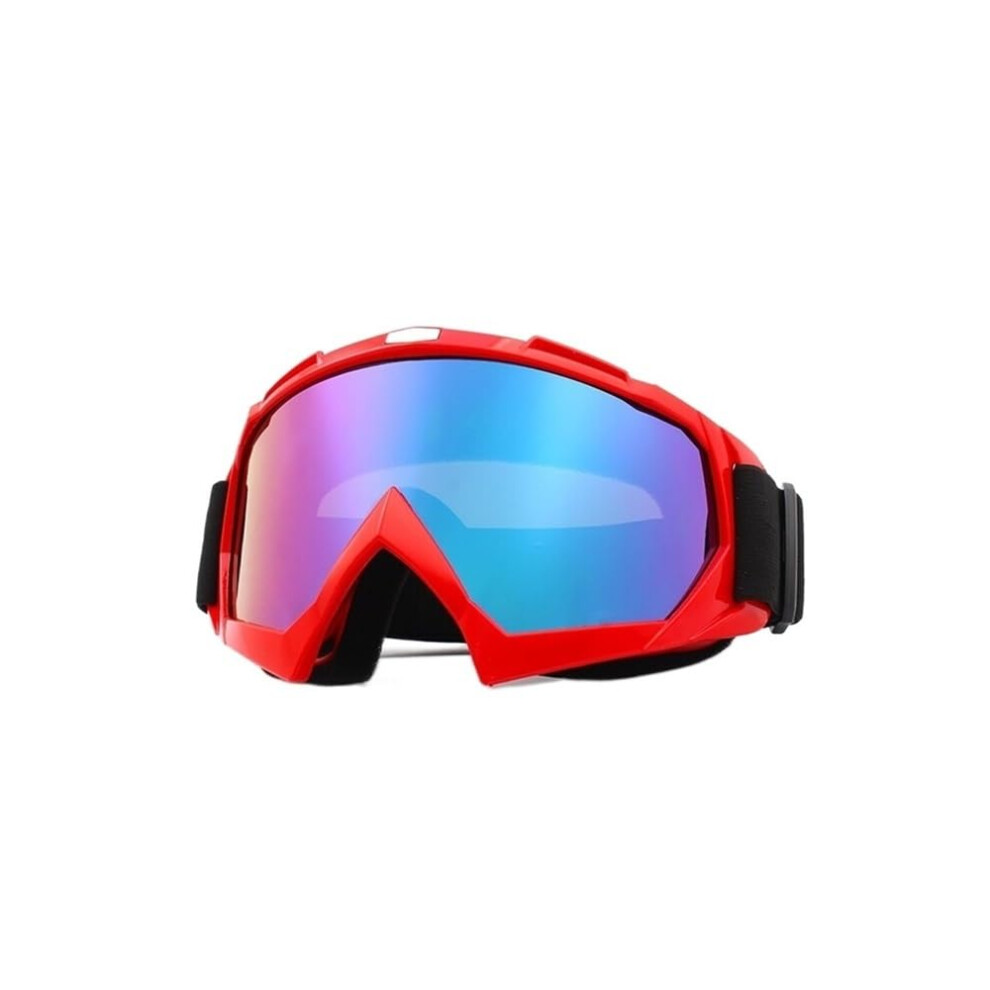 Motocross Goggles With Wide Field Vision And Antifog Lens For Dirt Bike Snowmobile Ski 9412369995575