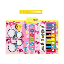 Floor Piano Mat Toy for Children 2 in 1 Music and Movement Activity for Early Childhood Motor Skills Growth
