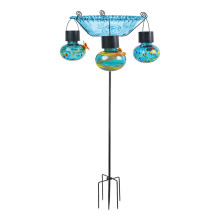 Solar Hummingbirds Feeder Garden Ornaments Durability Sun-Blue
