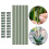 Green Bendable Plant Stake For Garden-10 brackets plus 10 3