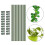 Green Bendable Plant Stake For Garden-10 brackets plus 10 7